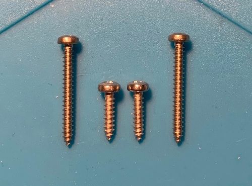 Set of 4 screw for HP41 - inox