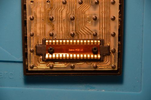 Zebra connector for HP41C repair