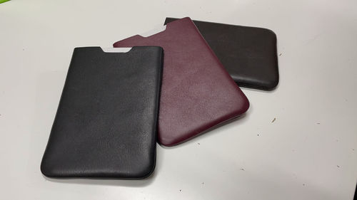 Leather cover set