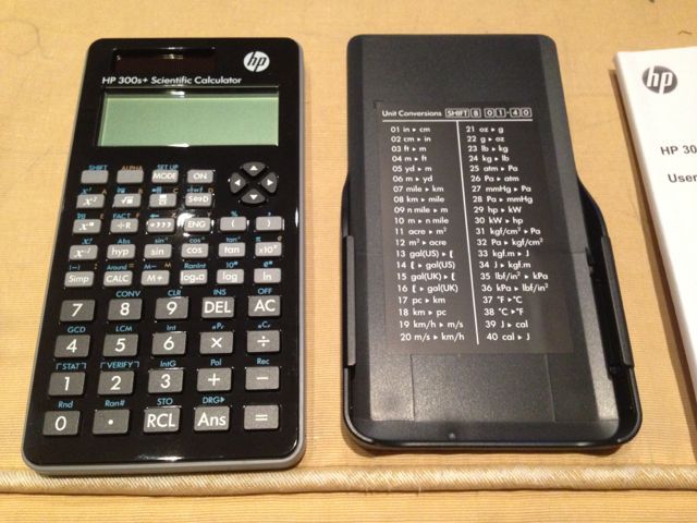 Scientific Calculator Hewlett Packard HP300S